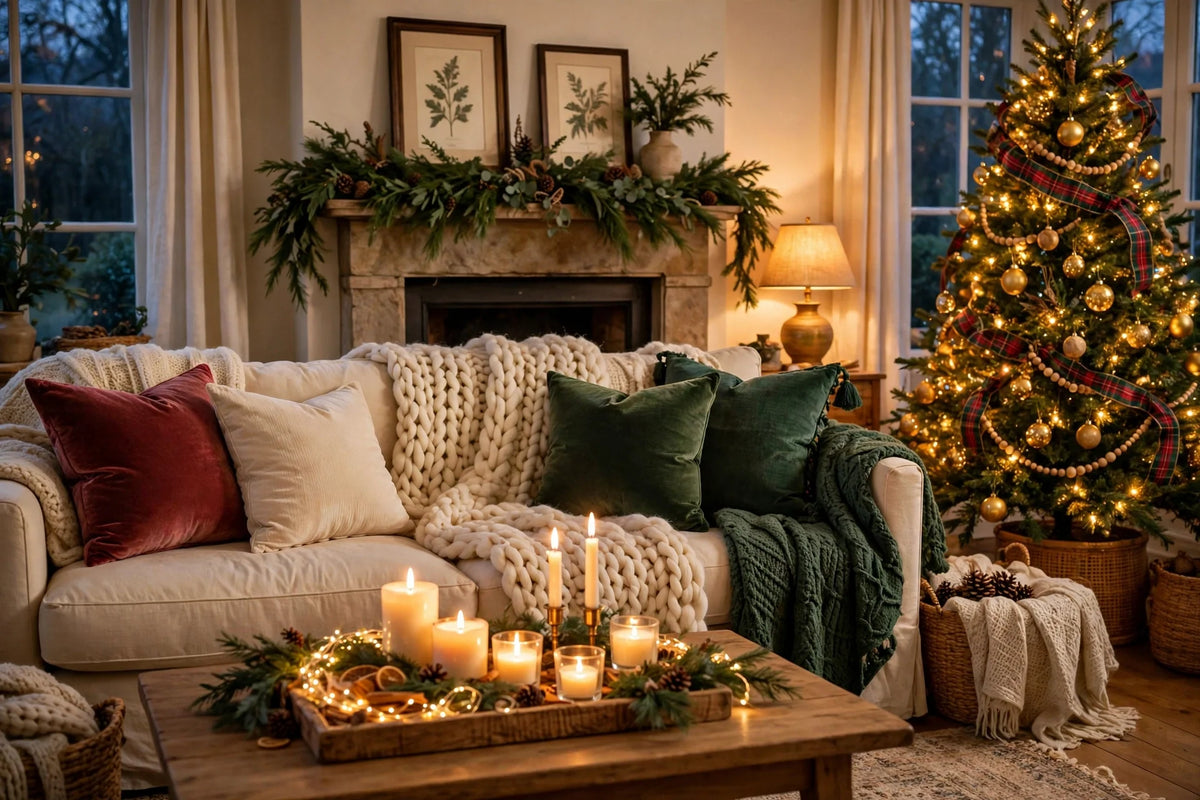 7 Trending Home Goods for a Cozy Holiday Home