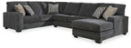 Tracling - 3 Piece Sectional