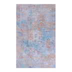 Washable Area Rug with Soft Low Pile - Maval by Naar Rug - Dark Red or Beige