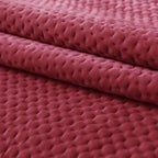 Kasentex Lightweight Velvet Bedspread Set Queen/King - Soft All Season Bedspread Coverlet