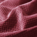 Kasentex Lightweight Velvet Bedspread Set Queen/King - Soft All Season Bedspread Coverlet