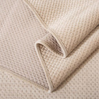 Kasentex Lightweight Velvet Bedspread Set Queen/King - Soft All Season Bedspread Coverlet