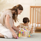 Tiny Land® Cottage Activity Cube - Rainbow