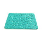 Cobblestone Embossed Memory Foam Bath Mat