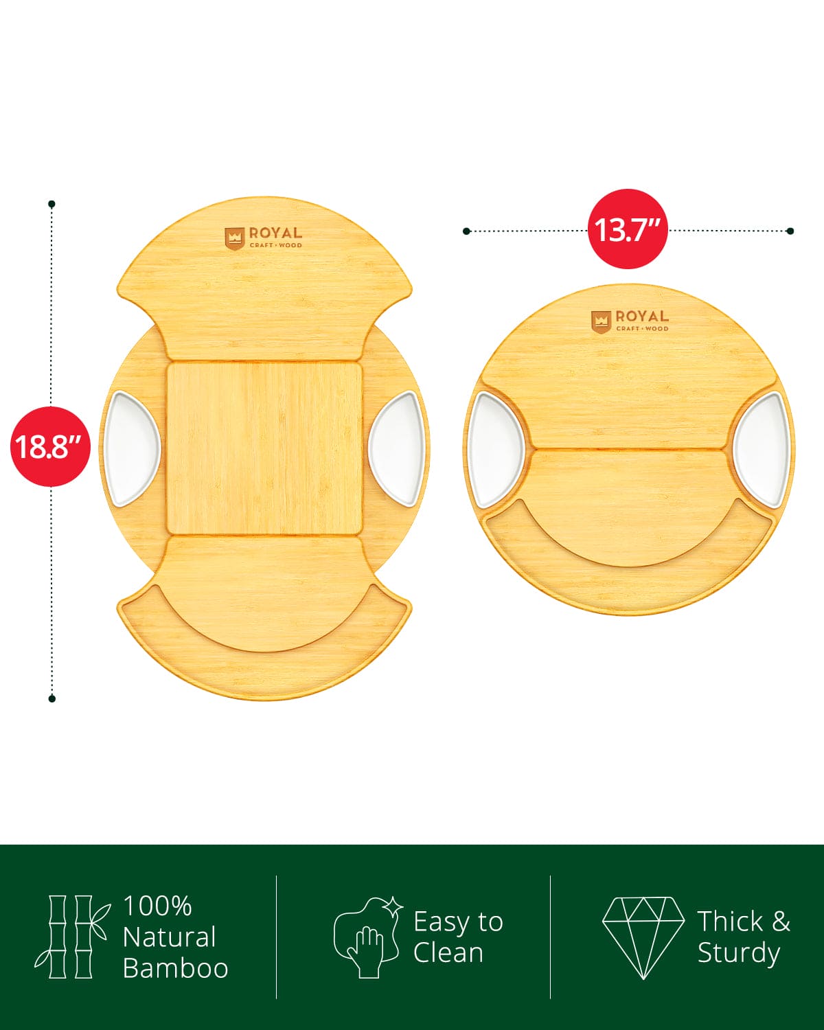 Cheese Board Set, Round