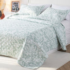Kasentex Lightweight Floral Quilt Set