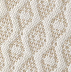 Grey Diamond Woven Placemats 12"x19", Set of 4