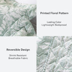 Kasentex Lightweight Floral Quilt Set