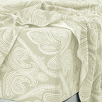 Lux Decor Paisley Brushed Microfiber Sheet Set