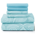 Paisley Manor 6-Piece Luxury Microfiber Sheet Set