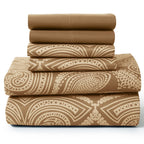 Paisley Manor 6-Piece Luxury Microfiber Sheet Set