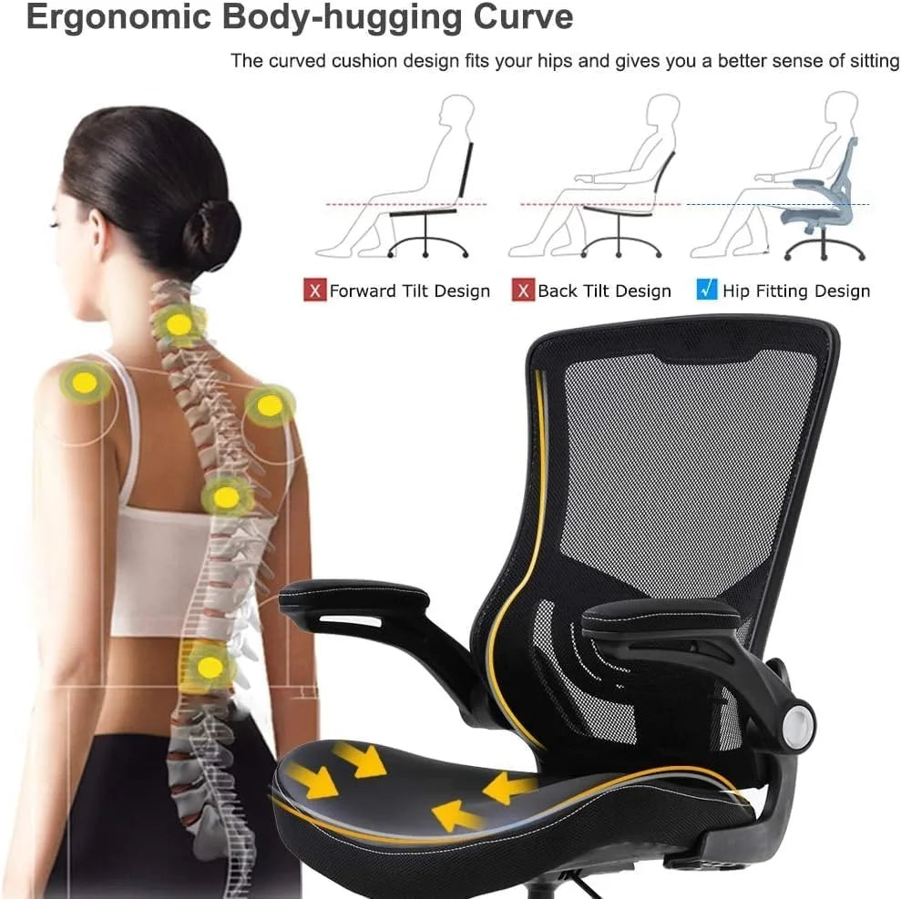 Tall Ergonomic Drafting Chair with Footrest