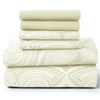 Paisley Manor 6-Piece Luxury Microfiber Sheet Set
