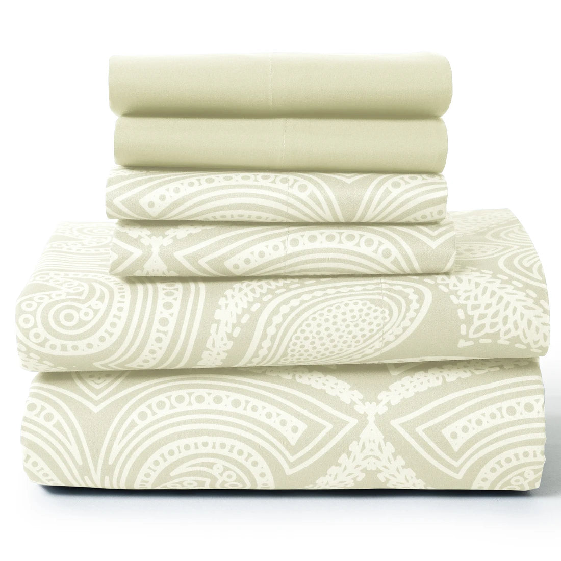 Paisley Manor 6-Piece Luxury Microfiber Sheet Set