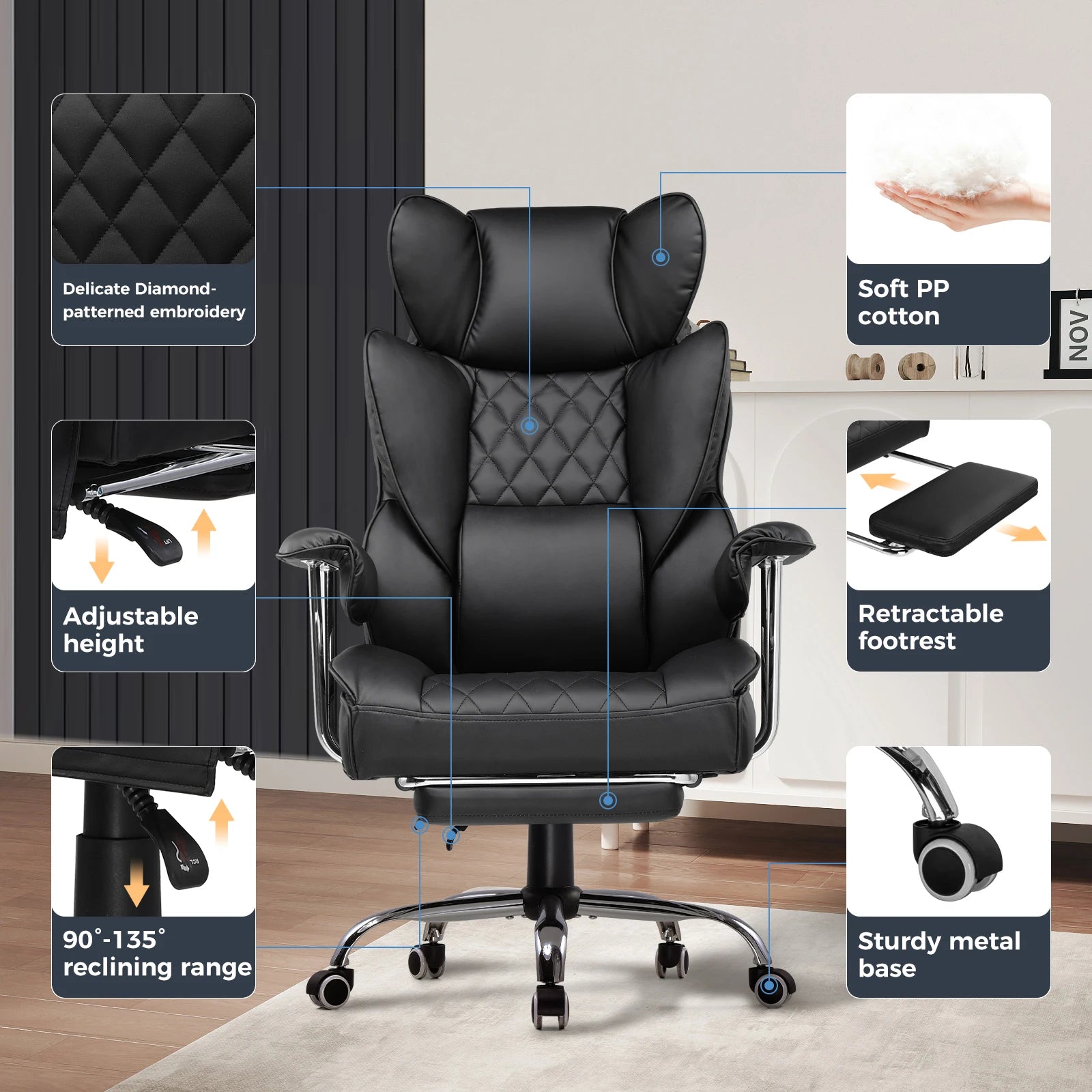 Titan Comfort Big & Tall Ergonomic Gaming Chair