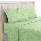 Lux Decor Paisley Brushed Microfiber Sheet Set