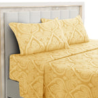 Lux Decor Paisley Brushed Microfiber Sheet Set