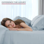 Lux Décor 6-Piece Solid Brushed Microfiber Sheet Set