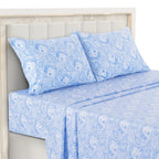 Lux Decor Paisley Brushed Microfiber Sheet Set