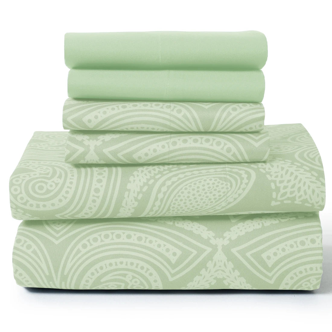 Paisley Manor 6-Piece Luxury Microfiber Sheet Set