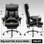 Summit Executive Big & Tall Office Chair with Pocket Spring Cushion