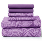 Paisley Manor 6-Piece Luxury Microfiber Sheet Set