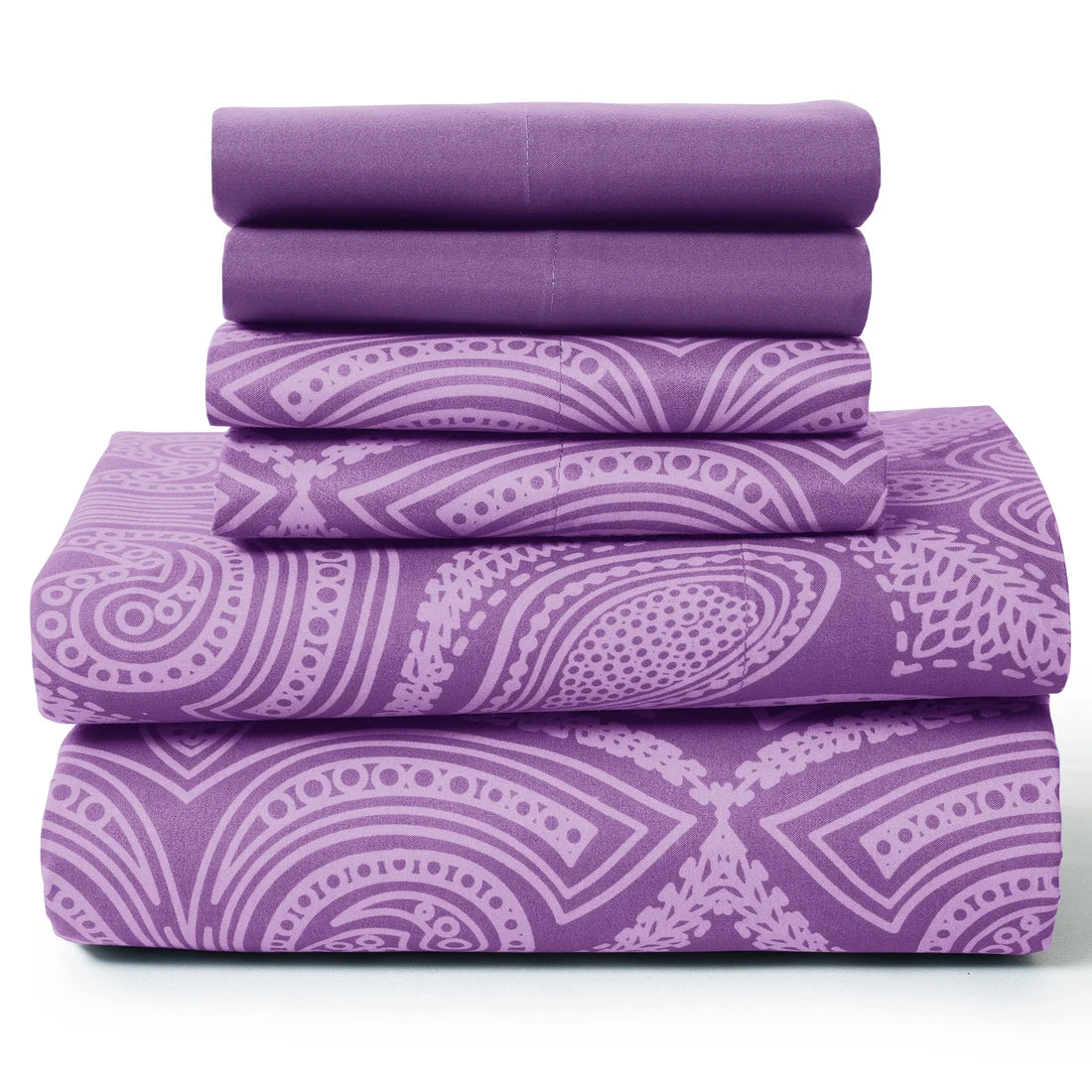 Paisley Manor 6-Piece Luxury Microfiber Sheet Set
