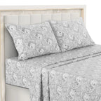 Lux Decor Paisley Brushed Microfiber Sheet Set
