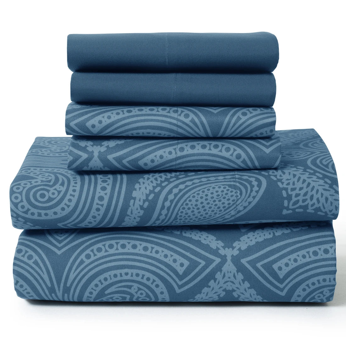 Paisley Manor 6-Piece Luxury Microfiber Sheet Set