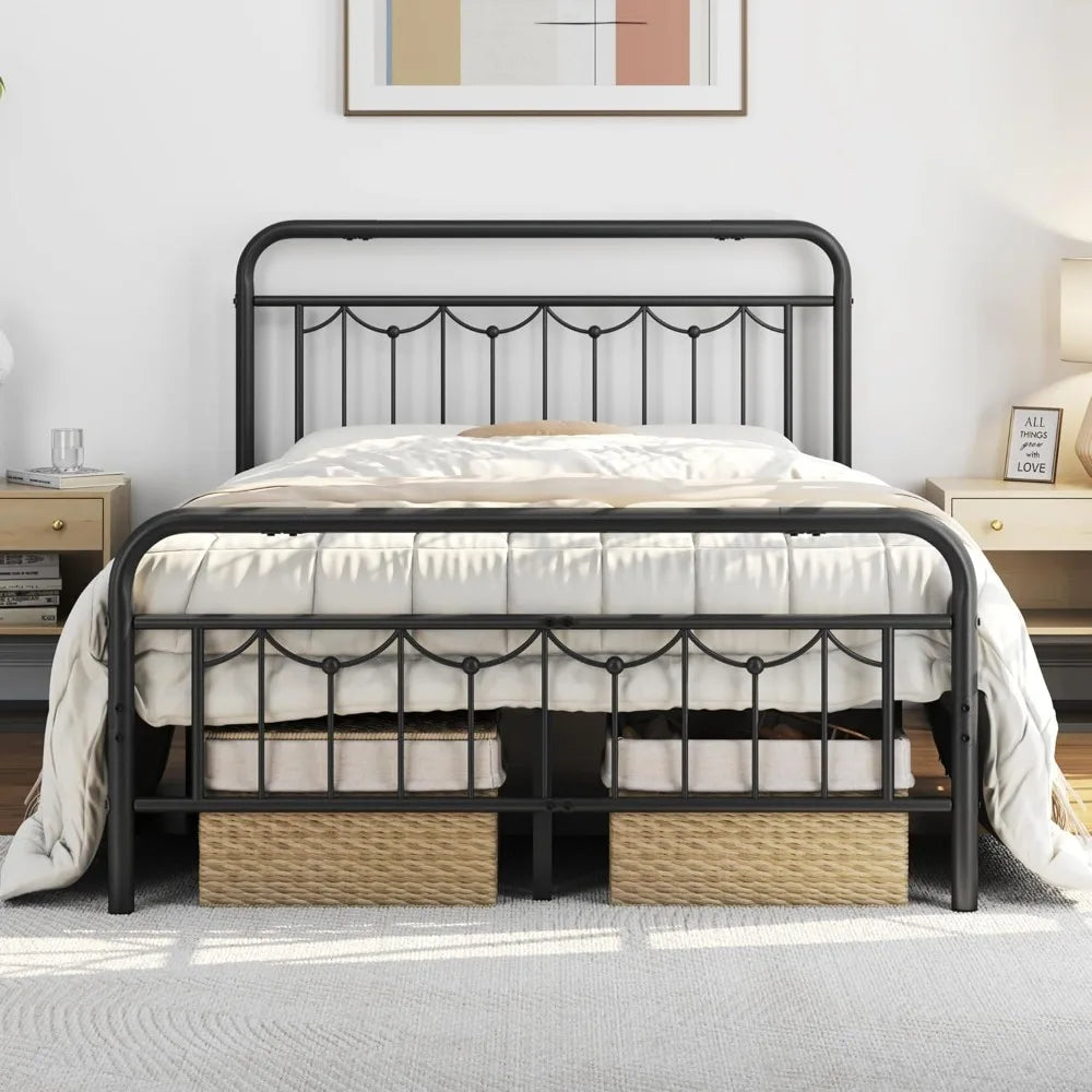 Ironwood Heritage Farmhouse Metal Bed Frame