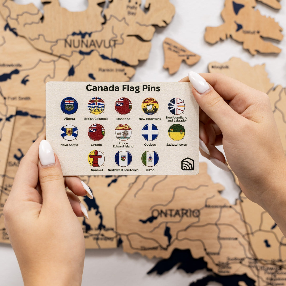 Canadian province pins (B2B)