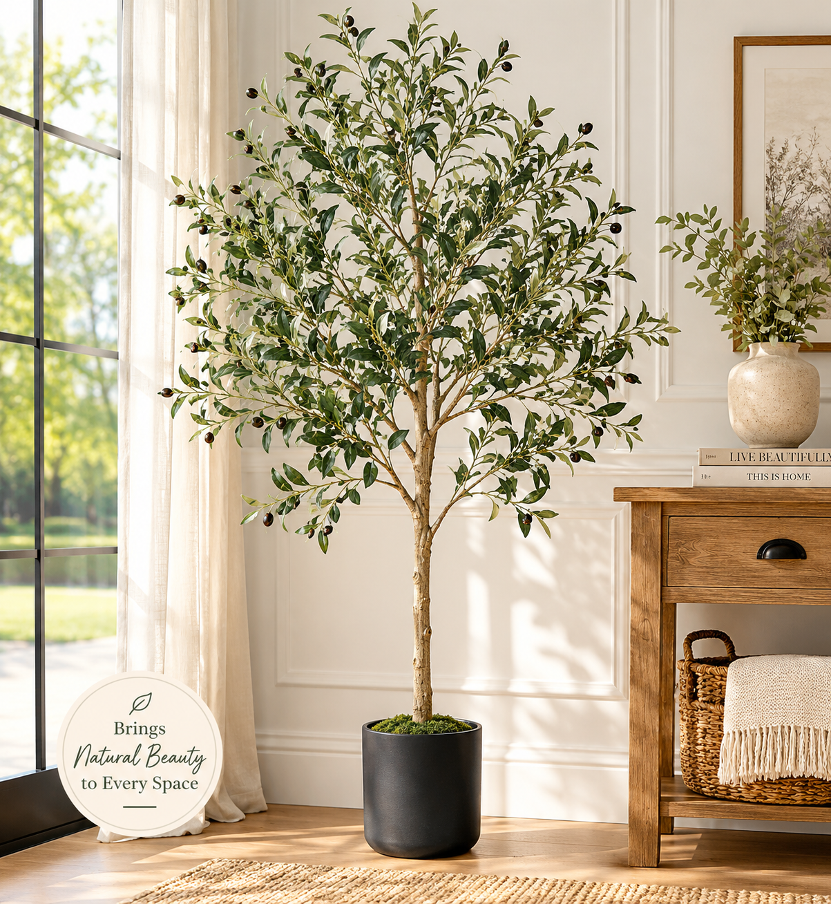 Aspen Grove Faux Olive Tree – 4FT, 5FT & 6FT