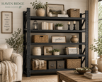 Haven Ridge Pro Heavy-Duty Garage Storage Shelving – 5000 lb Capacity