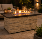 Stonecrest Outdoor Propane Fire Pit Table