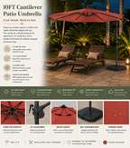 Harbor 10FT Cantilever Patio Umbrella