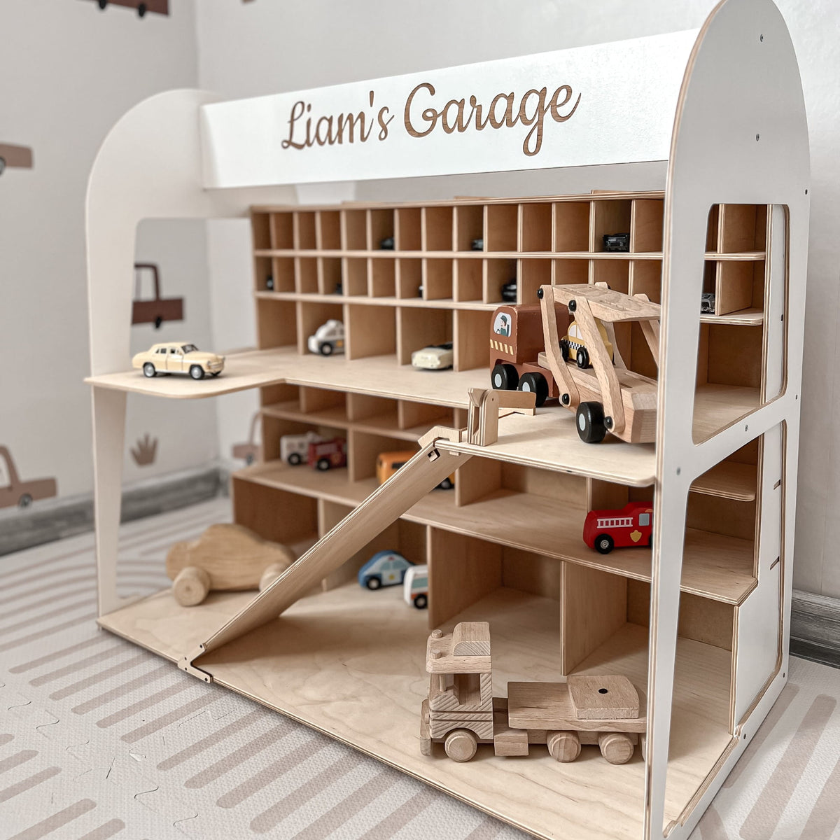 Toy Car Garage Storage (B2B)