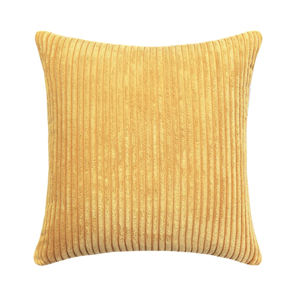 Willow Ridge Corduroy Striped Accent Pillow Cover