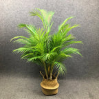 Tropical Haven Faux Monstera Palm Tree – 49" Indoor Greenery