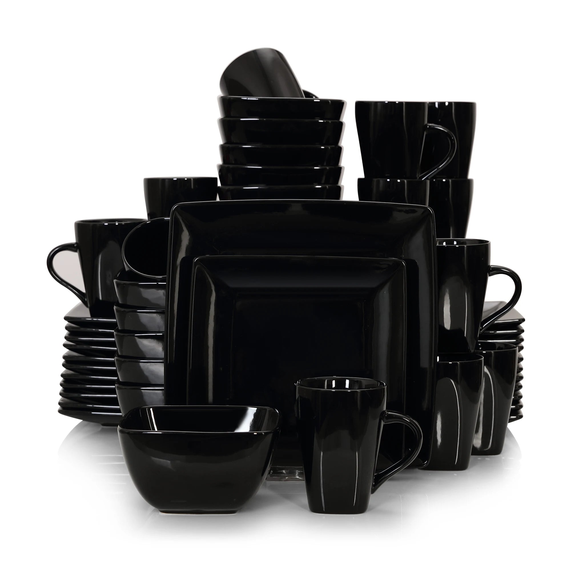 Soho Square Porcelain Dinnerware Collection