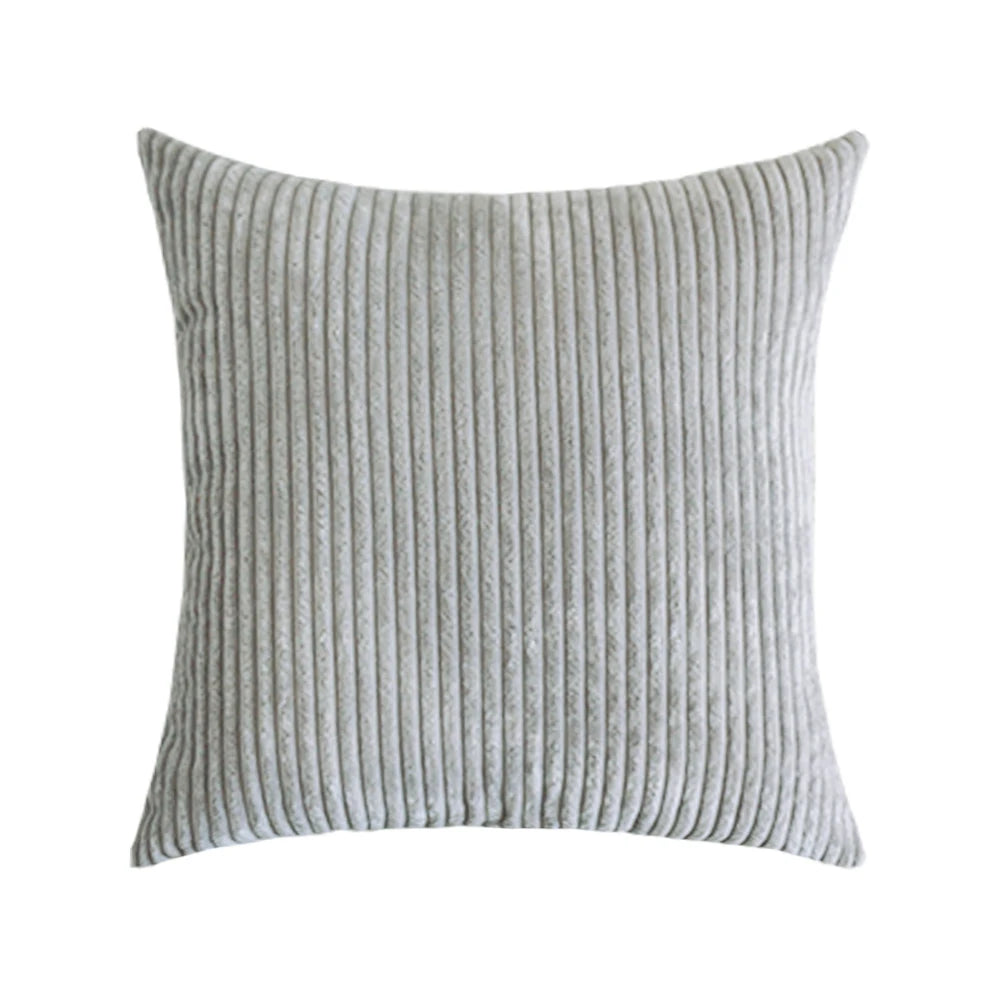 Willow Ridge Corduroy Striped Accent Pillow Cover