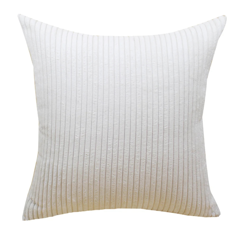Willow Ridge Corduroy Striped Accent Pillow Cover