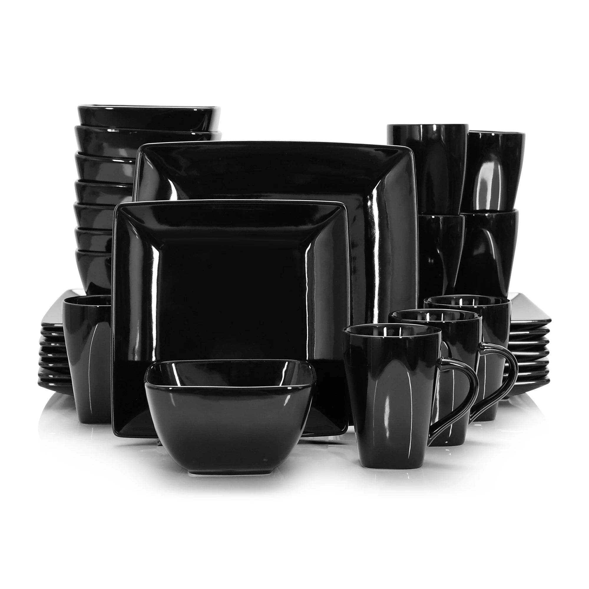 Soho Square Porcelain Dinnerware Collection