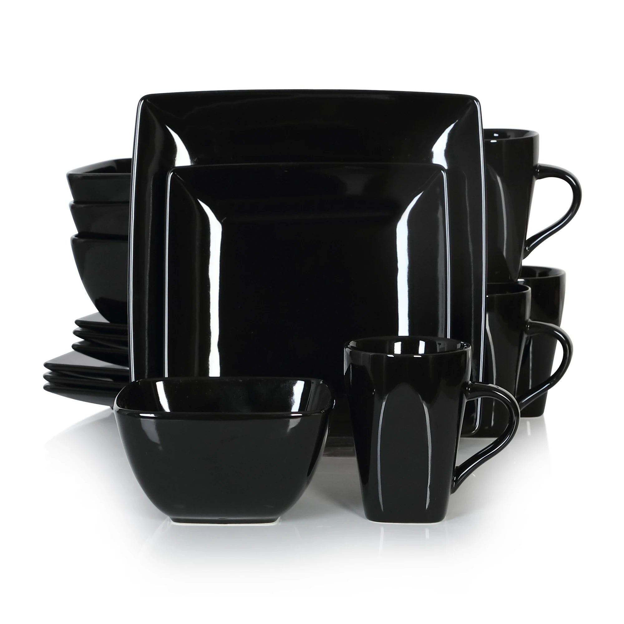 Soho Square Porcelain Dinnerware Collection