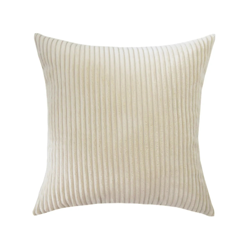 Willow Ridge Corduroy Striped Accent Pillow Cover