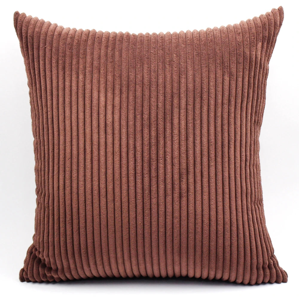 Willow Ridge Corduroy Striped Accent Pillow Cover