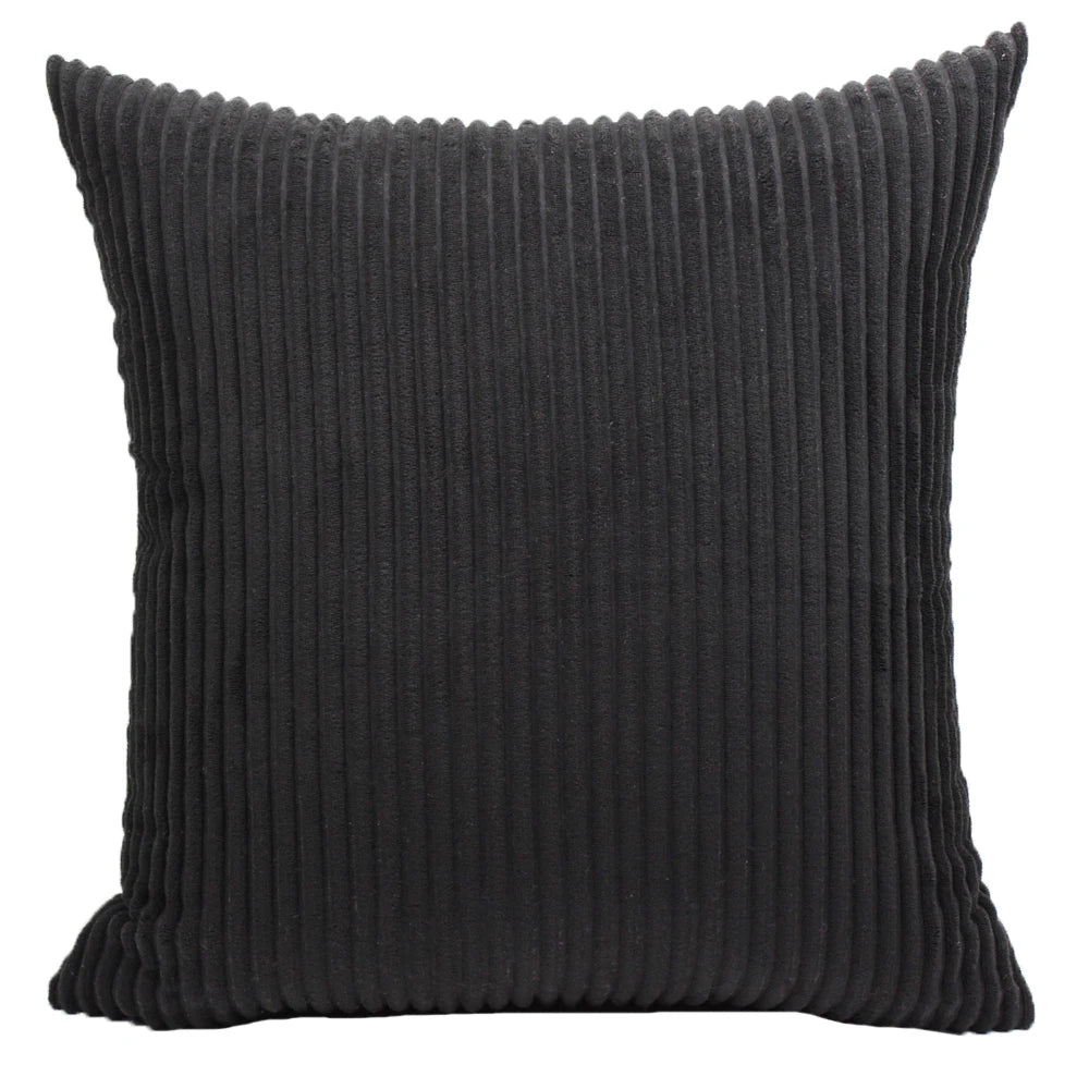 Willow Ridge Corduroy Striped Accent Pillow Cover