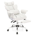 Big and Tall Executive Office Desk Chair with Footrest