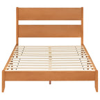 Queen Bed Frame with Headboard and Solid Wood Legs