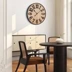 Heritage Oversized Farmhouse Wall Clock