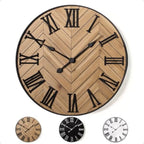 Haven Heritage Oversized Farmhouse Wall Clock